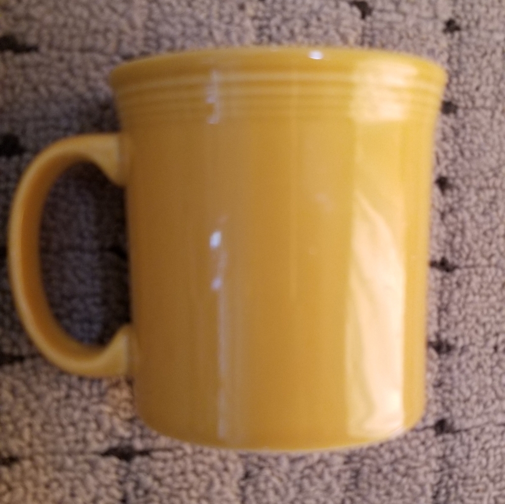 Fiesta mug mustard perfect condition